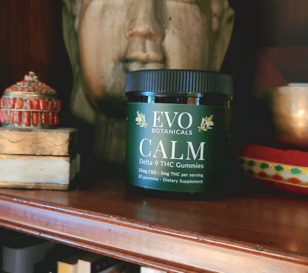 Calm 25mg CBD + 5mg Delta-9 Gummies - Image 3